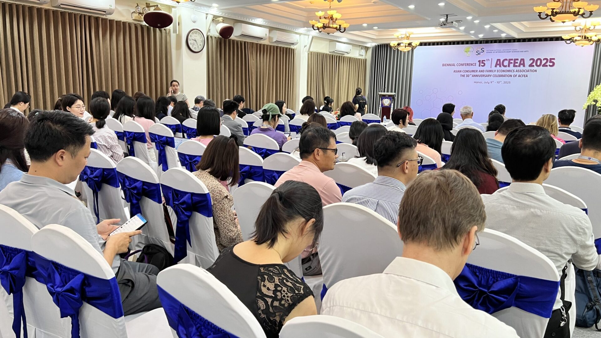 Participants attending the 15th Biennial ACFEA Conference in Hanoi, Vietnam, in July 2025.
