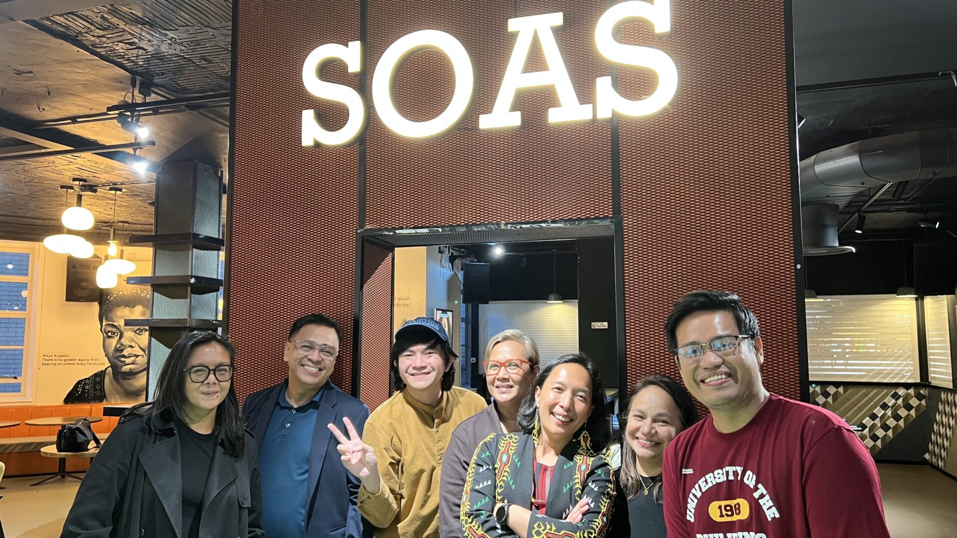 Conference participants gathered at SOAS University of London after the Annual Philippine Studies Conference