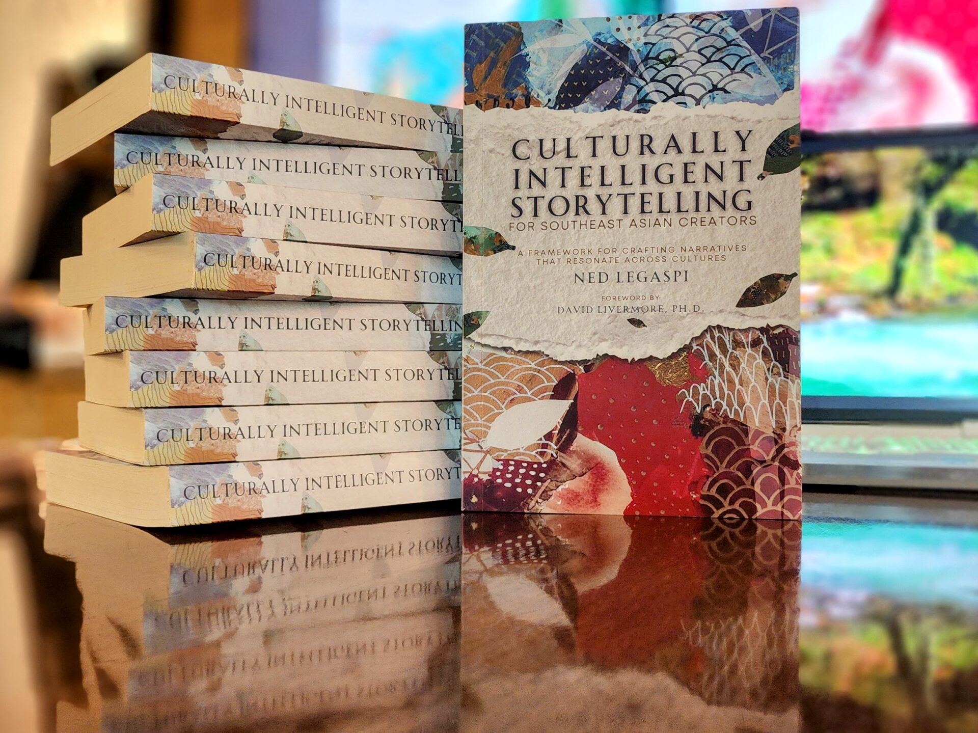 Stack of Culturally Intelligent Storytelling for Southeast Asian Creators books by Ned LEGASPI