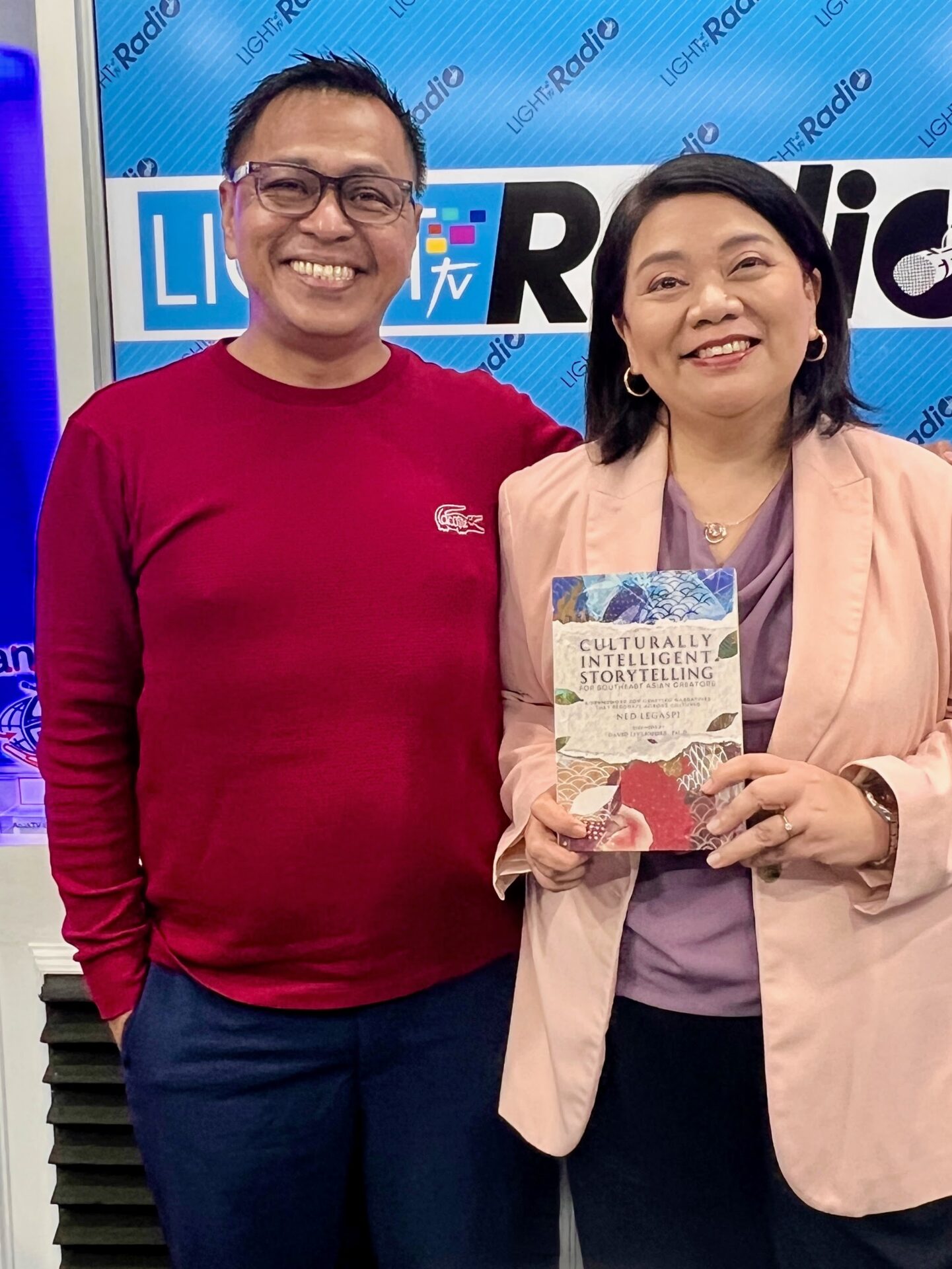 Maloi Salumbides with a copy of Culturally Intelligent Storytelling for Southeast Asian Creators