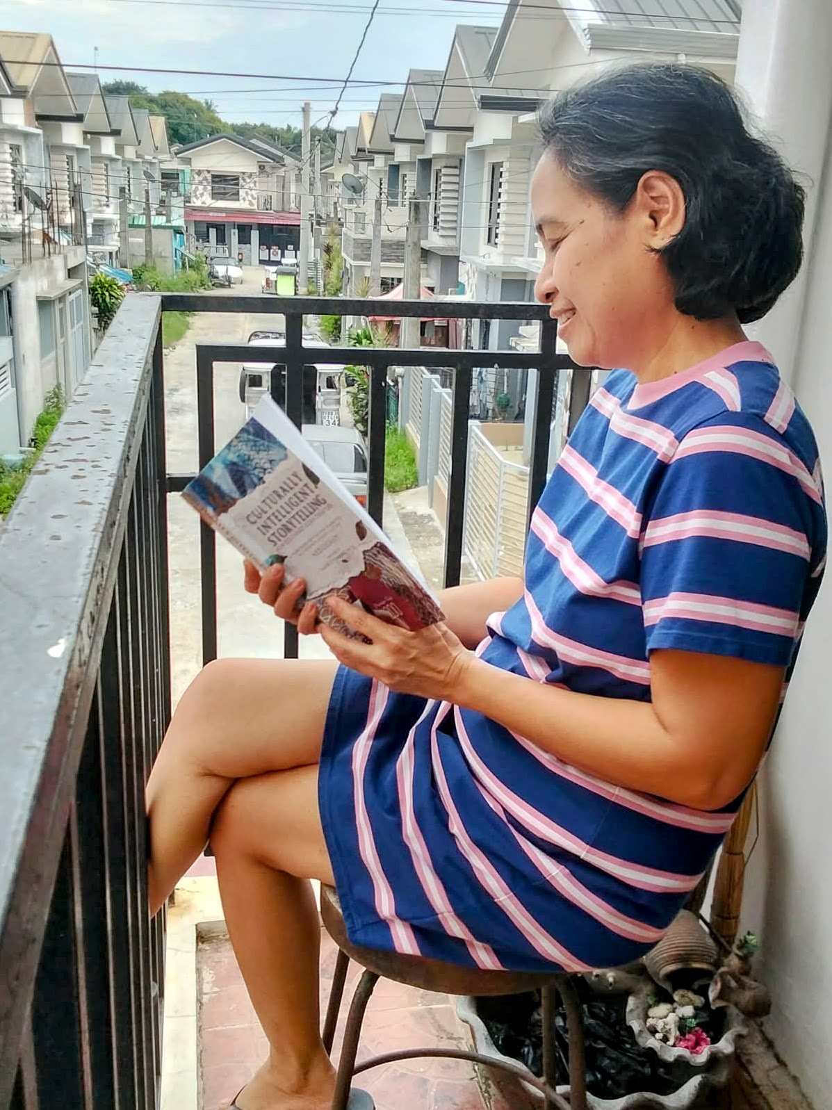 Maria Astrida Magpantay reading Culturally Intelligent Storytelling for Southeast Asian Creators