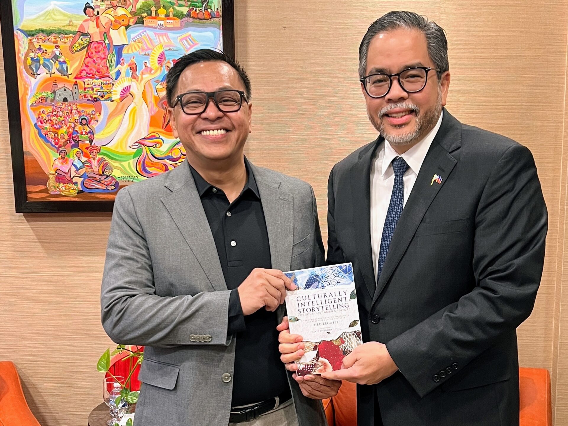 Ned Legaspi with Jaime Ramon T. Ascalon Jr. in Washington, D.C.